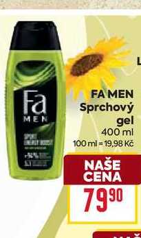 FA MEN Sprchový gel 400 ml 