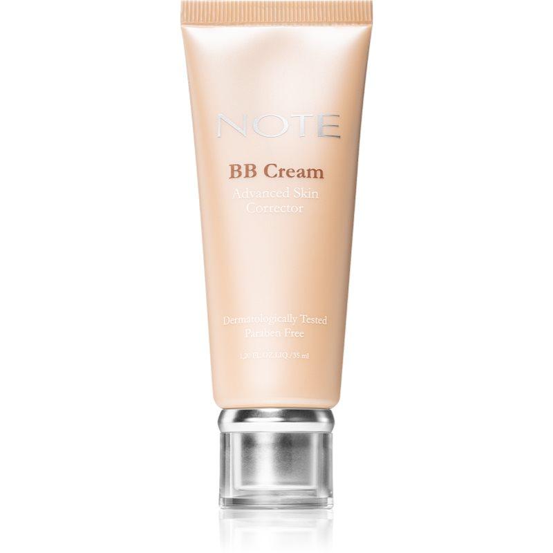 Note Cosmetique BB Advanced Skin Corrector BB krém s hydratačním účinkem SPF 15 odstín 501 30 ml
