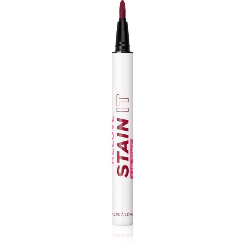Revolution Relove Ink It fix na rty pro dlouhotrvající efekt odstín Mauve 0.5 ml