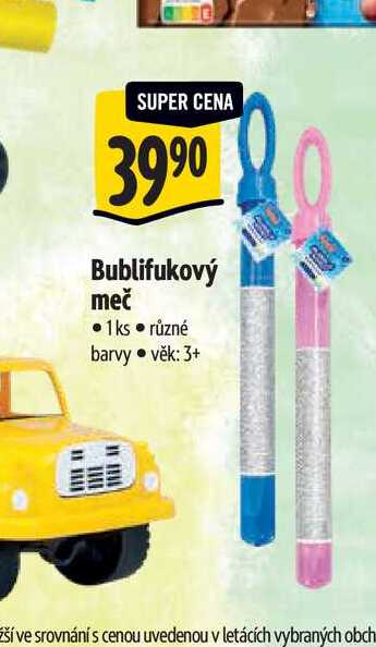  Bublifukový meč  1 ks  