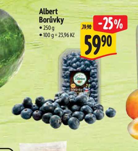 Albert Borůvky 250g  