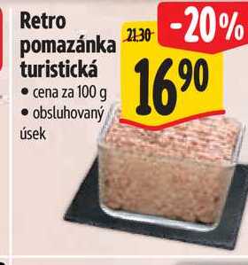 Retro pomazánka turistická  100 g