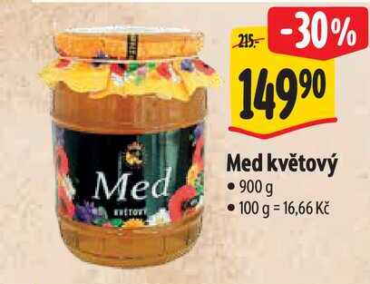   Med květový 900 g  