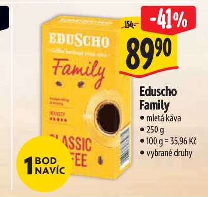  Eduscho Family  mletá káva 250 g  