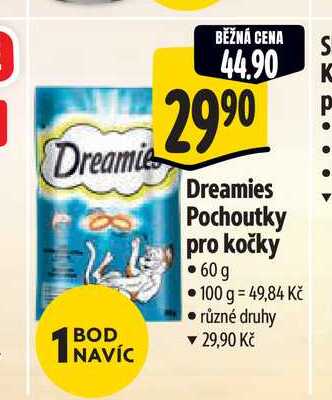   Dreamies Pochoutky pro kočky 60g 
