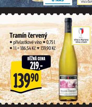   Tramín červený 0,75 l