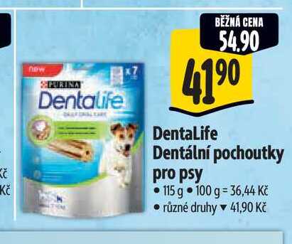  DentaLife Dentální pochoutky pro psy 115 g 