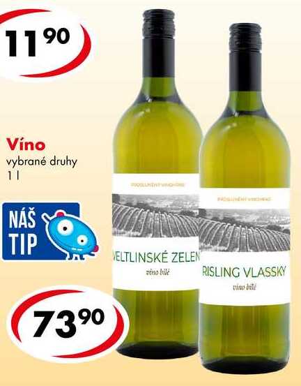 Víno, 1 l