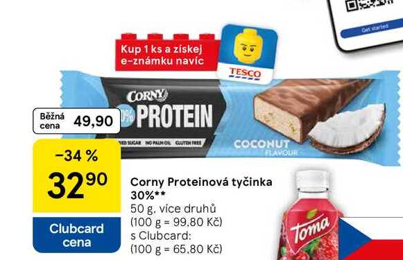 Corny Proteinová tyčinka, 50 g, více druhů 