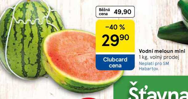 Vodní meloun mini, 1 kg