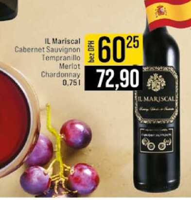 IL Mariscal Cabernet Sauvignon Tempranillo Merlot Chardonnay 0,75l