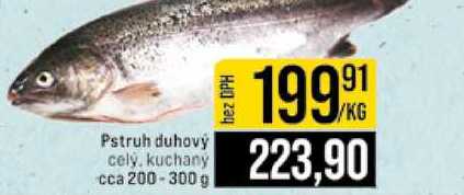 Pstruh duhový celý, kuchany cca 200-300 g