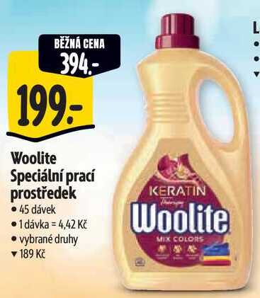 Woolite Speciální prací prostředek, 45 dávek 