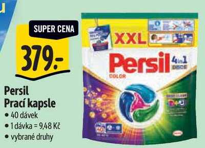 Persil Prací kapsle, 40 dávek