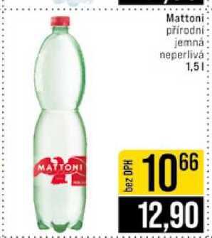 Mattoni přírodní jemná neperlivá 1,5l