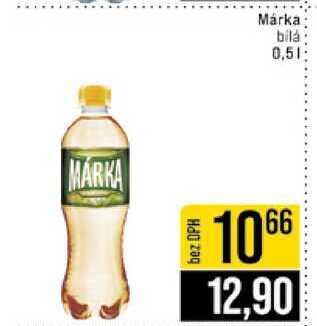 Márka bílá 0.5l