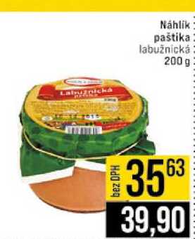 Náhlik paštika labužnická 200g 