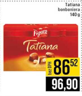 Tatiana bonboniera 140g