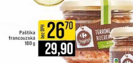 Paštika francouzská 180 g