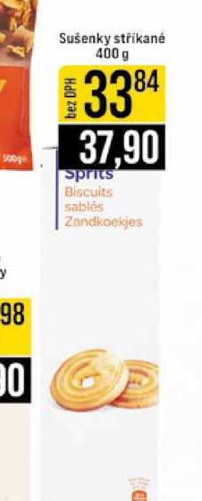Sušenky stříkané 400 g