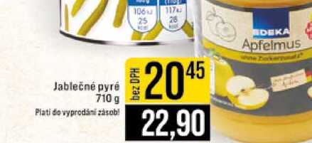 Jablečné pyré 710 g 