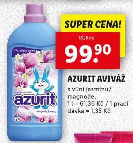 AZURIT AVIVÁŽ, 1628 ml