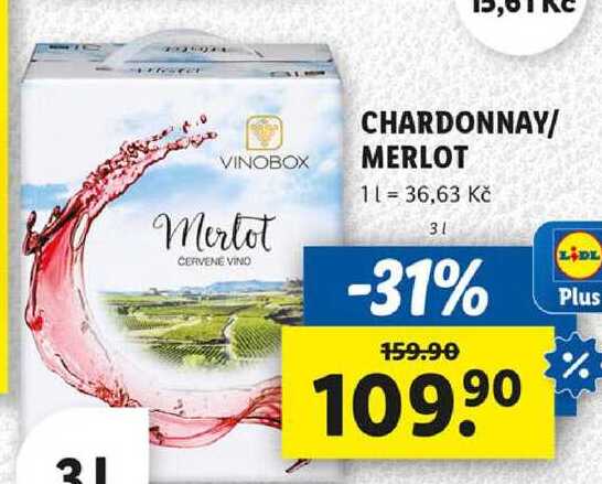 CHARDONNAY/MERLOT, 3 l
