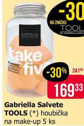 Gabriella Salvete TOOLS houbička na make-up 5 ks 