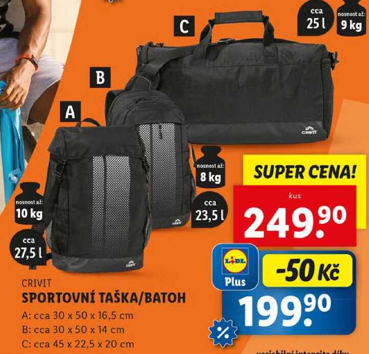 SPORTOVNÍ TAŠKA/BATOH 