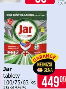 Jar kapsle do myčky 100ks, vybrané druhy
