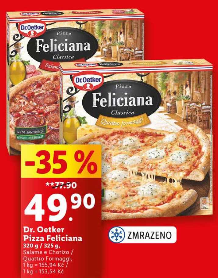 Dr. Oetker Pizza Feliciana, 320 g/325 g