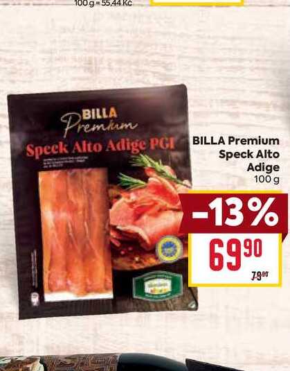 BILLA Premium Speck Alto Adige 100 g