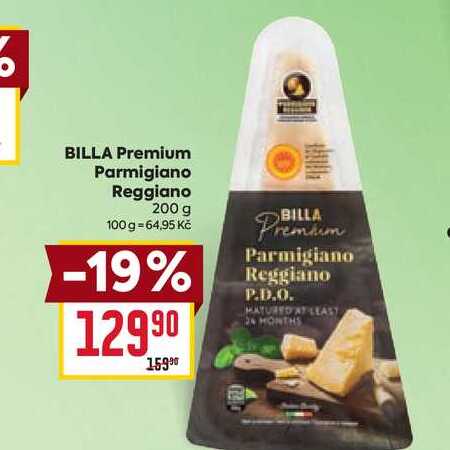 BILLA Premium Parmigiano Reggiano 200 g