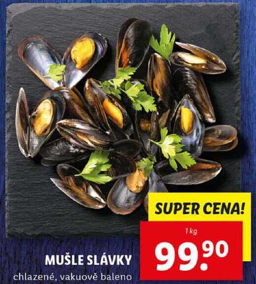 MUŠLE SLÁVKY, 1 kg