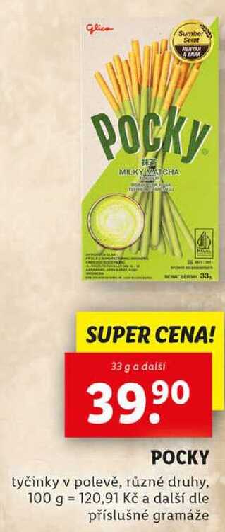 POCKY, 33 g a další