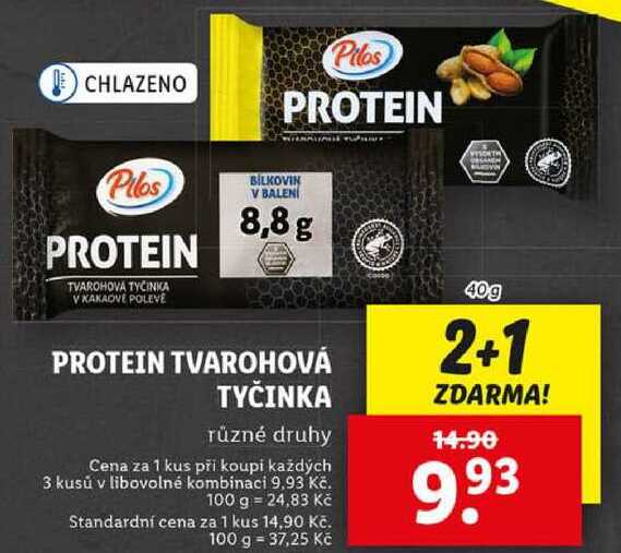 PROTEIN TVAROHOVÁ TYČINKA, 40 g 