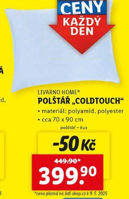 POLŠTÁŘ ,,COLDTOUCH" 