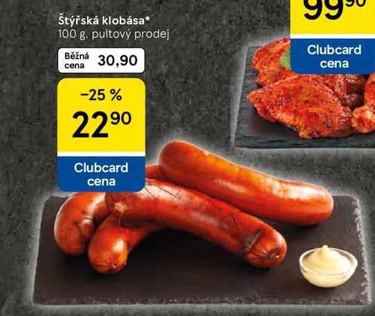 Štýřská klobása, 100 g