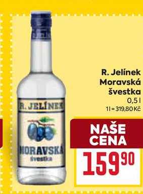 R. Jelínek Moravská švestka 0,5l