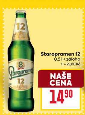 Staropramen 12 0,5l