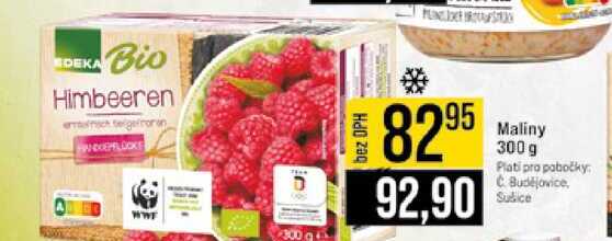 Maliny 300 g