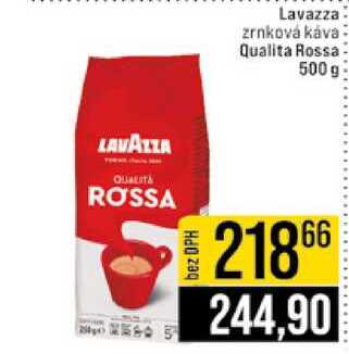 Lavazza zrnková káva Qualita Rossa 500 g