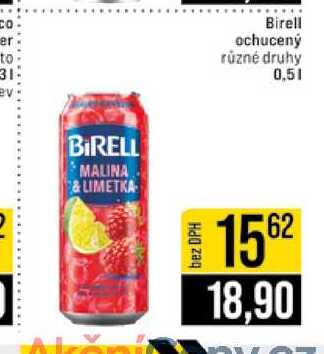 Birell ochucený různé druhy 0,5l