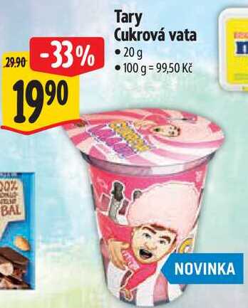 Tary Cukrová vata, 20 g