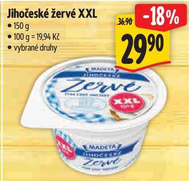 Jihočeské žervé XXL, 150 g 