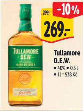 Tullamore D.E.W., 0,5 l