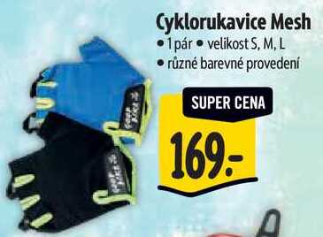 Cyklorukavice Mesh 