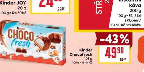 Kinder Chocofresh 103 g