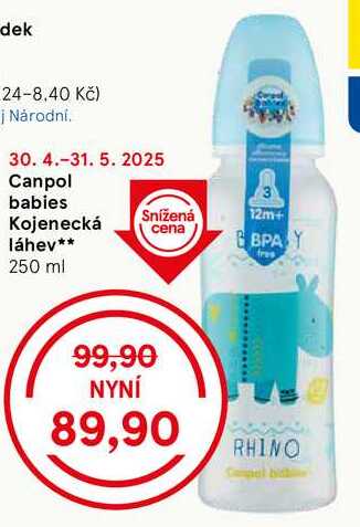 Canpol babies Kojenecká láhev, 250 ml  