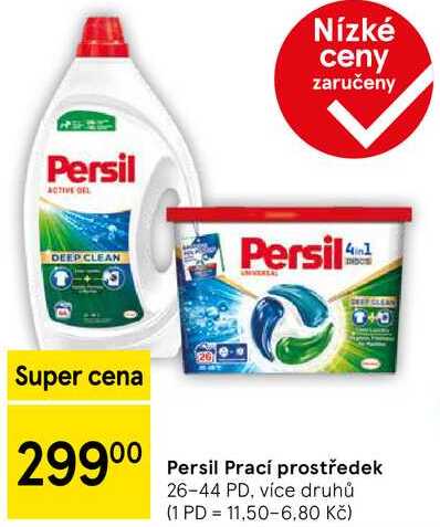Persil Prací prostředek, 26-44 PD, více druhů 